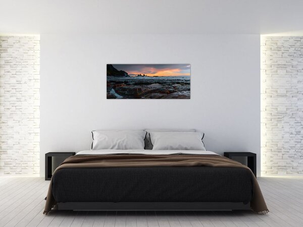 Kép - táj Új Zélandon (120x50 cm)
