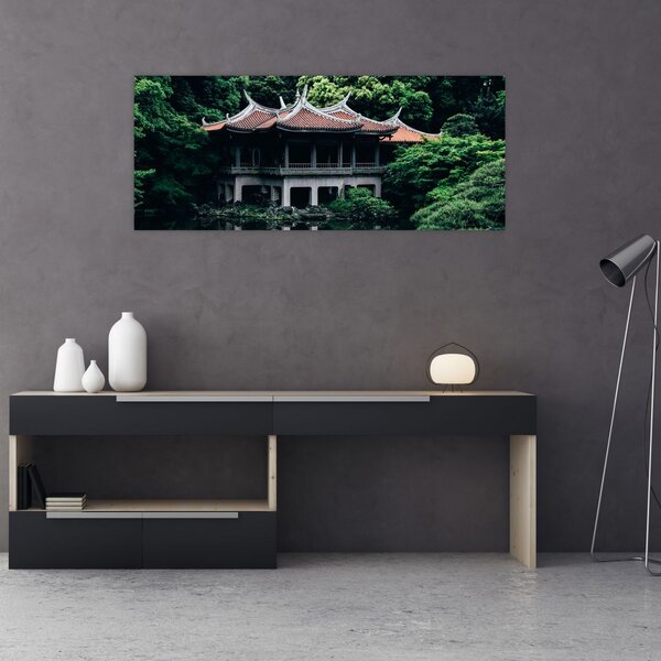 A japán nemzeti kert képe (120x50 cm)