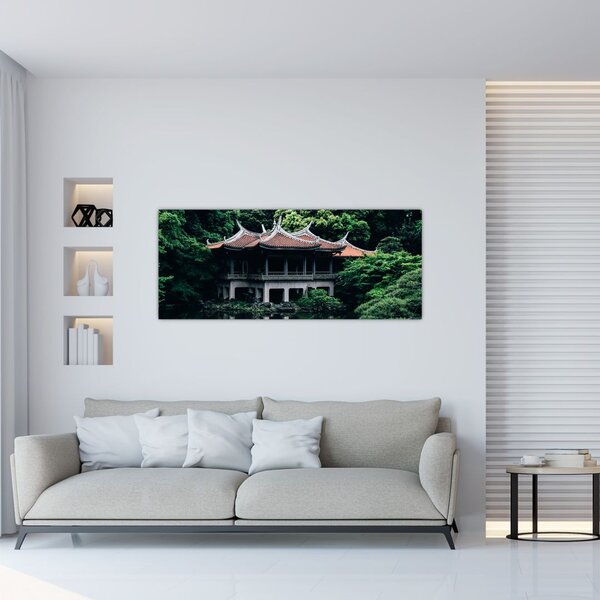 A japán nemzeti kert képe (120x50 cm)
