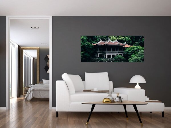 A japán nemzeti kert képe (120x50 cm)