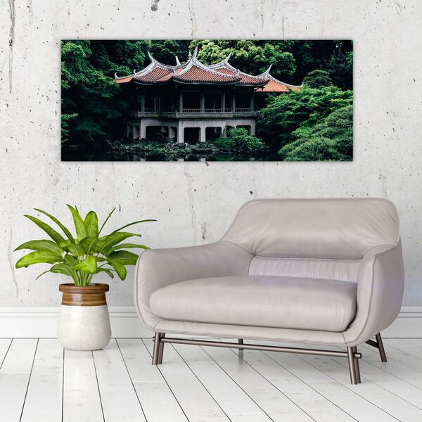 A japán nemzeti kert képe (120x50 cm)