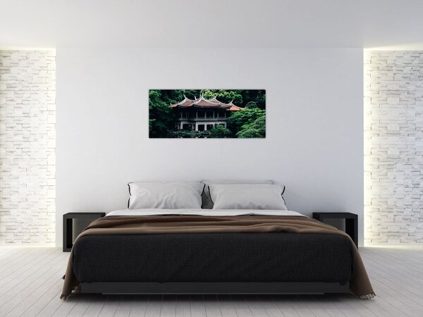 A japán nemzeti kert képe (120x50 cm)