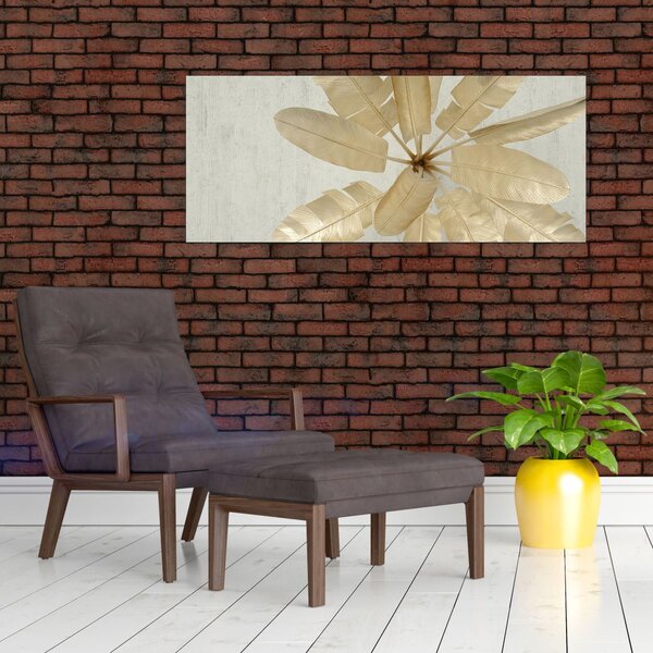 Egy liba toll képe (120x50 cm)