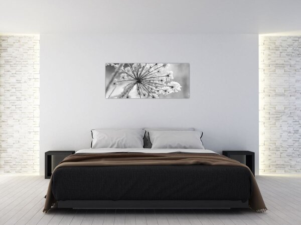 Kép - Virág télen (120x50 cm)