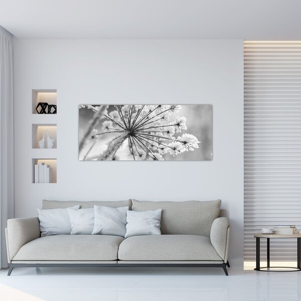 Kép - Virág télen (120x50 cm)