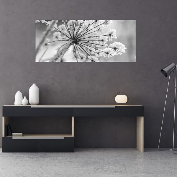 Kép - Virág télen (120x50 cm)