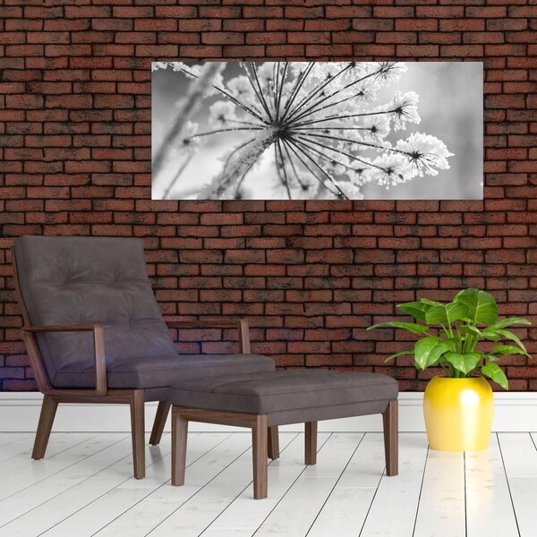 Kép - Virág télen (120x50 cm)