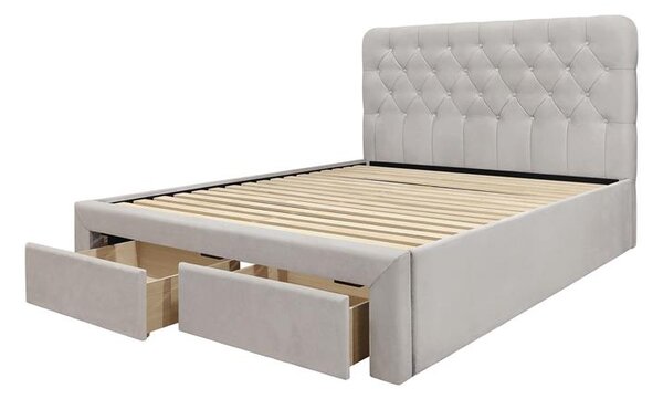 Franciaágy 160 cm Morasol (bézs)