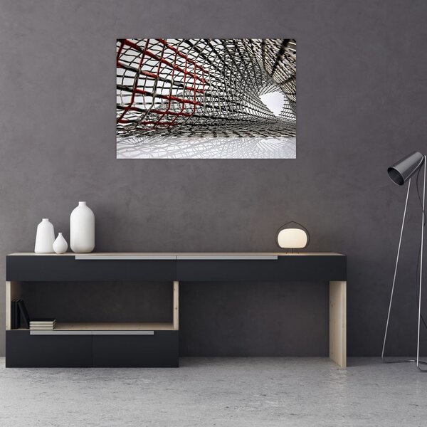 Egy vasszerkezet képe (90x60 cm)