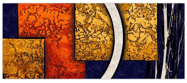 Az absztrakció képe (120x50 cm)