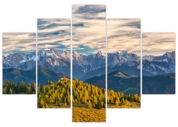 Kép - hegyi panoráma (150x105 cm)