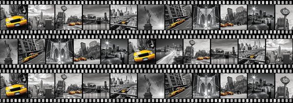 Fotótapéta - Filmszalag - New York (152,5x104 cm)