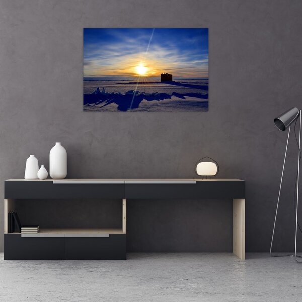Kép - sarkvidéki táj (90x60 cm)