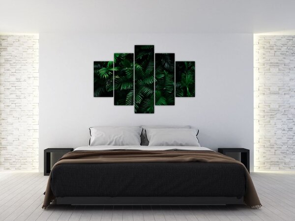 Kép - trópusi páfrány (150x105 cm)