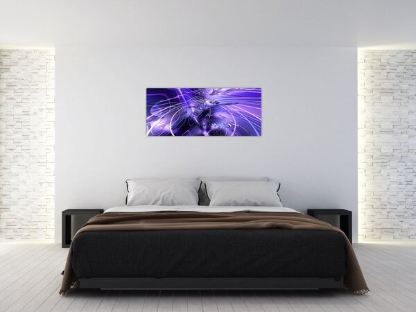 A technikai absztrakció képe (120x50 cm)