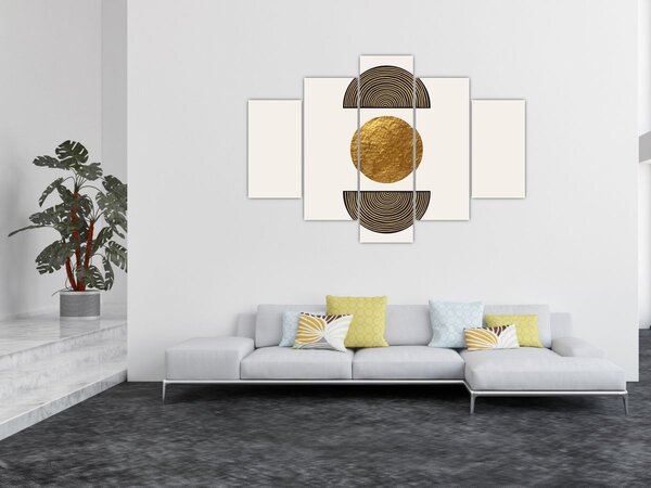 Kép - Arany dísz N⁰1 (150x105 cm)