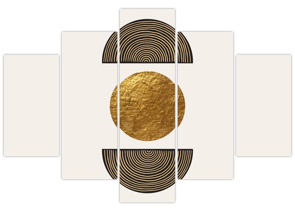 Kép - Arany dísz N⁰1 (150x105 cm)