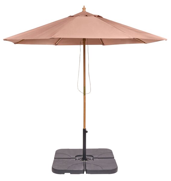Napernyő 270 cm TOSCANA Barna