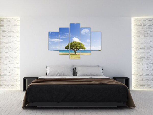 Fa a tengerparton (150x105 cm)