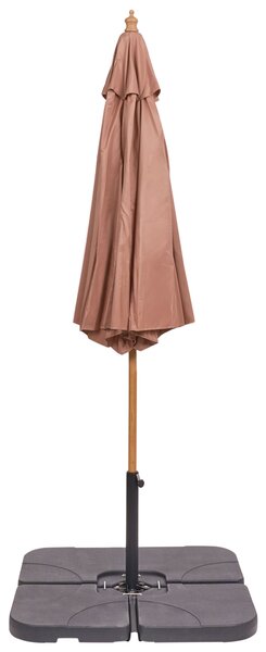 Napernyő 270 cm TOSCANA Barna