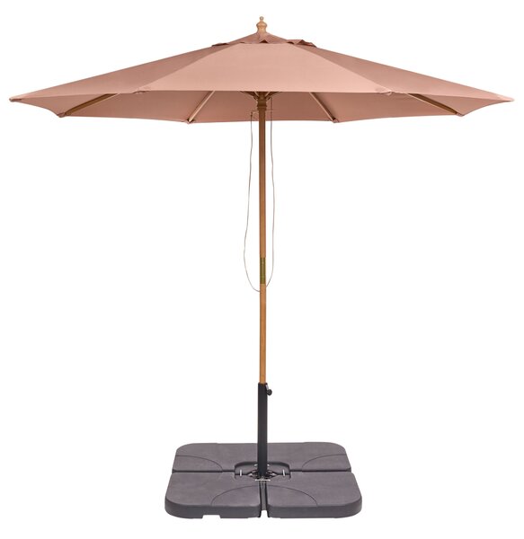 Napernyő 270 cm TOSCANA Barna
