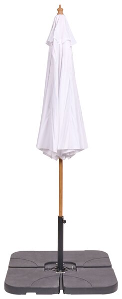 Napernyő 270 cm TOSCANA Törtfehér