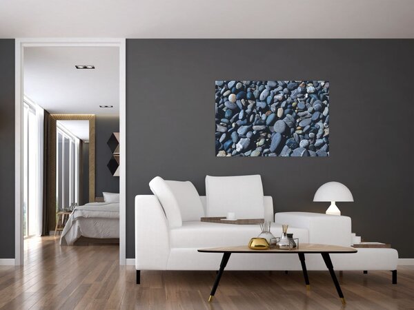 Kavicsos kép (90x60 cm)