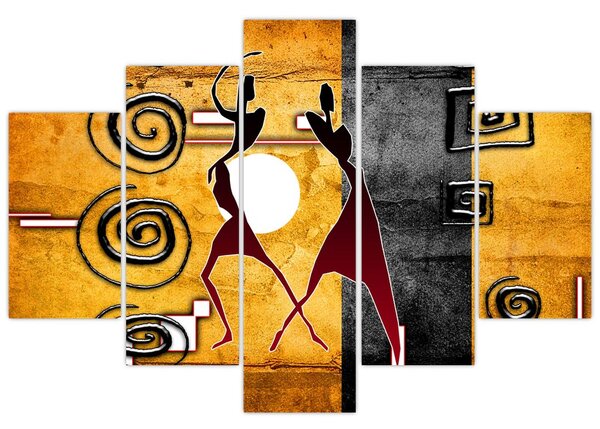 Kép - Ősi festészet (150x105 cm)