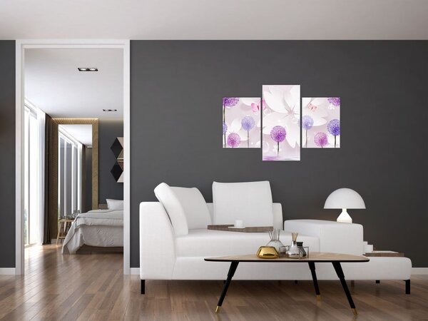 Kép - A virágok folyóján (90x60 cm)
