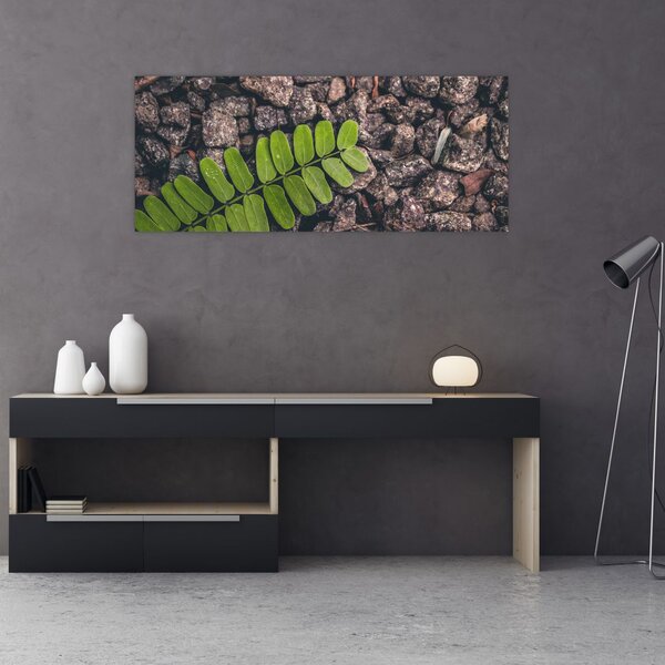 Zöld növények képe (120x50 cm)