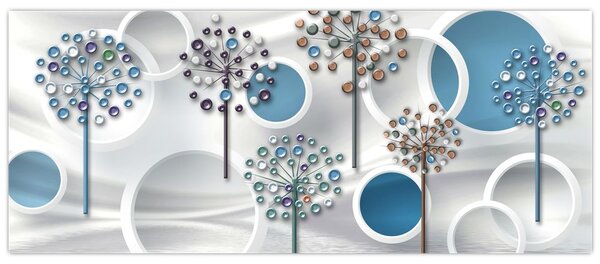 A művészi absztrakció képe (120x50 cm)