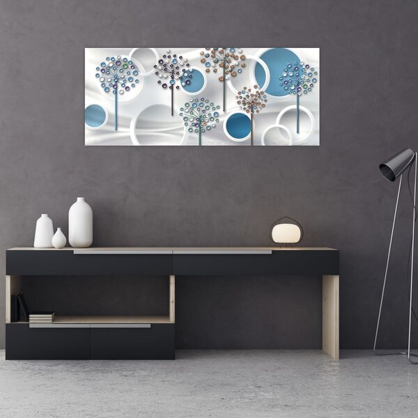 A művészi absztrakció képe (120x50 cm)