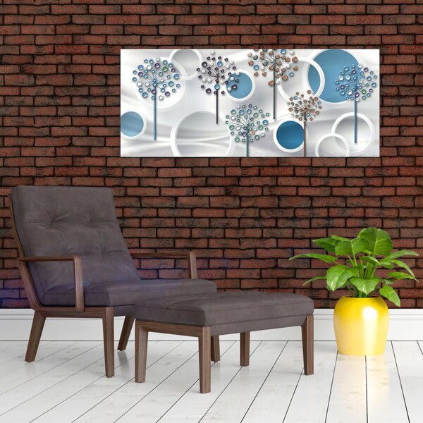 A művészi absztrakció képe (120x50 cm)