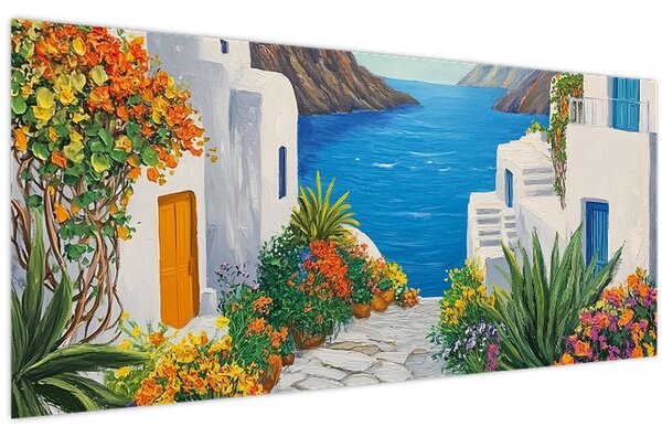 Kép - Görög sikátor (120x50 cm)