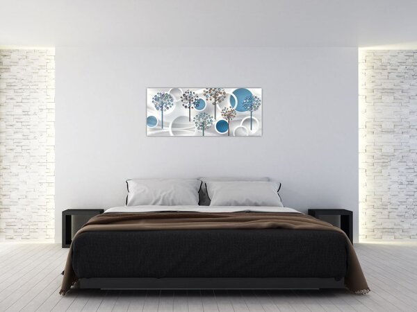 A művészi absztrakció képe (120x50 cm)