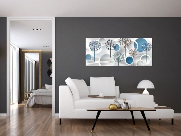 A művészi absztrakció képe (120x50 cm)