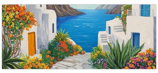 Kép - Görög sikátor (120x50 cm)