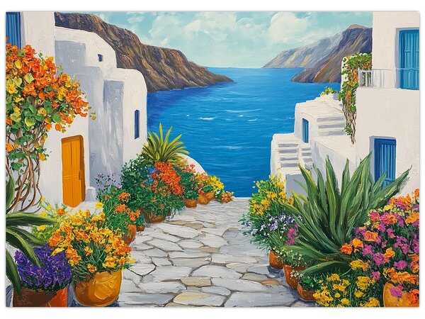 Kép - Görög sikátor (70x50 cm)