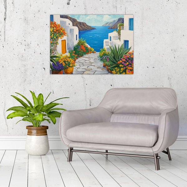 Kép - Görög sikátor (70x50 cm)