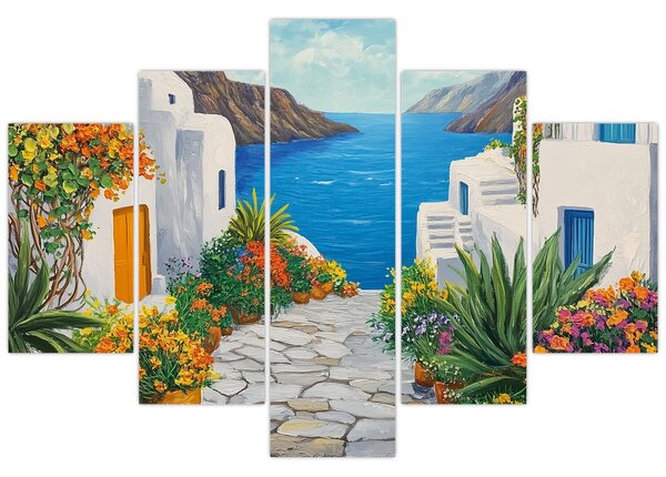 Kép - Görög sikátor (150x105 cm)