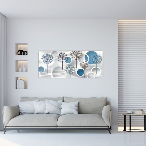 A művészi absztrakció képe (120x50 cm)