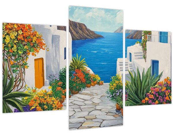 Kép - Görög sikátor (90x60 cm)