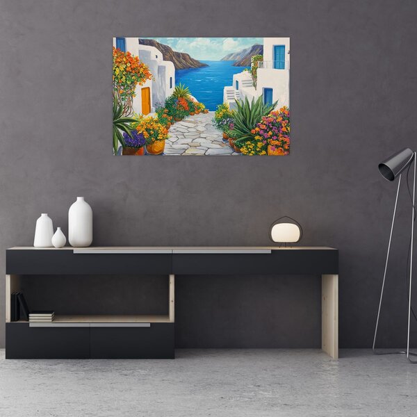 Kép - Görög sikátor (90x60 cm)