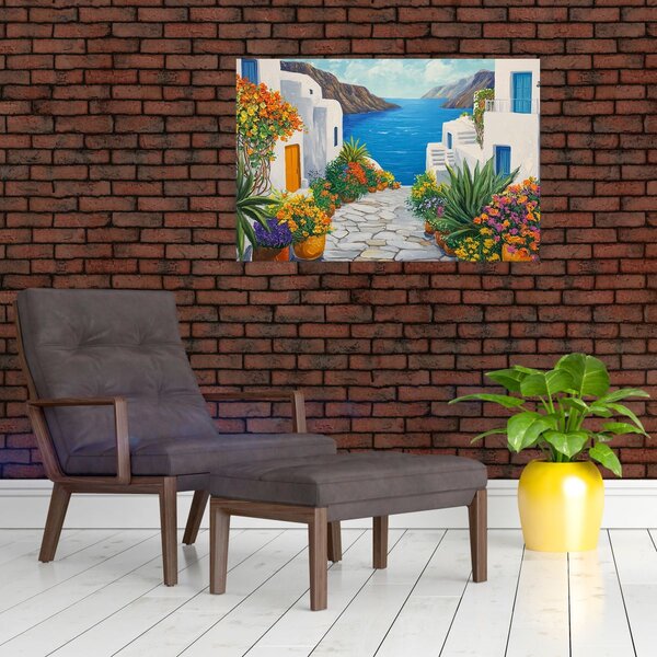 Kép - Görög sikátor (90x60 cm)