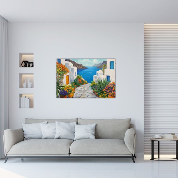 Kép - Görög sikátor (90x60 cm)