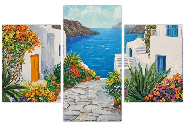 Kép - Görög sikátor (90x60 cm)