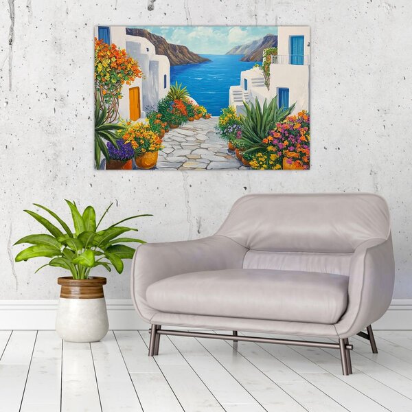 Kép - Görög sikátor (90x60 cm)