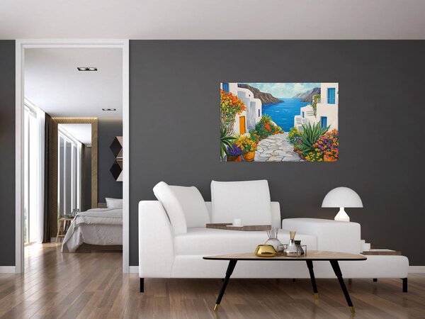 Kép - Görög sikátor (90x60 cm)