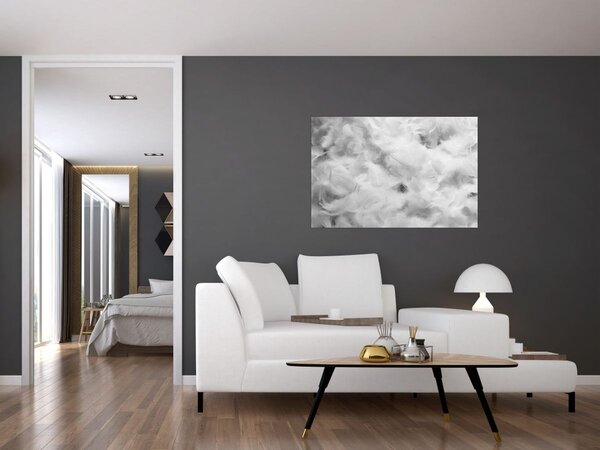 Kép - Színű tollfelhők (90x60 cm)