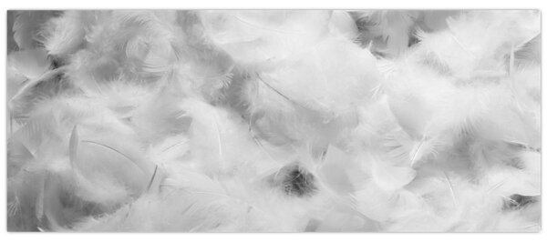 Kép - Színű tollfelhők (120x50 cm)